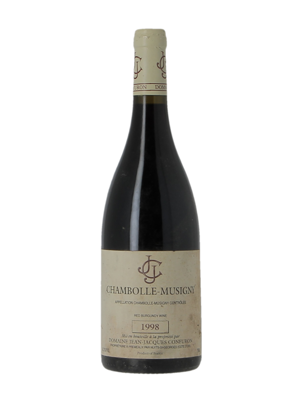 CHAMBOLLE-MUSIGNY - DOMAINE JEAN-JACQUES CONFURON - Millésime 1998