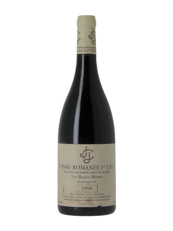 VOSNE-ROMANEE 1ER CRU LES BEAUX MONTS - DOMAINE JEAN-JACQUES CONFURON - Vintage 1998
