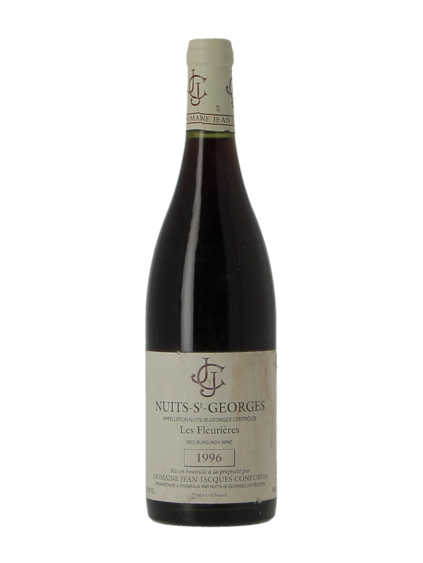 NUITS-SAINT-GEORGES LES FLEURIERES - DOMAINE JEAN JACQUES CONFURON - Vintage 1996