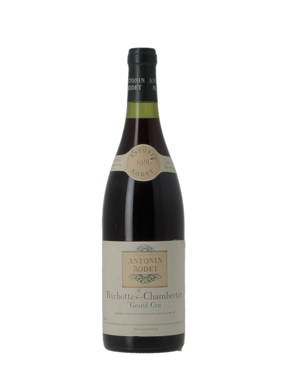 RUCHOTTES-CHAMBERTIN GRAND CRU - ANTONIN RODET - Millésime 1986