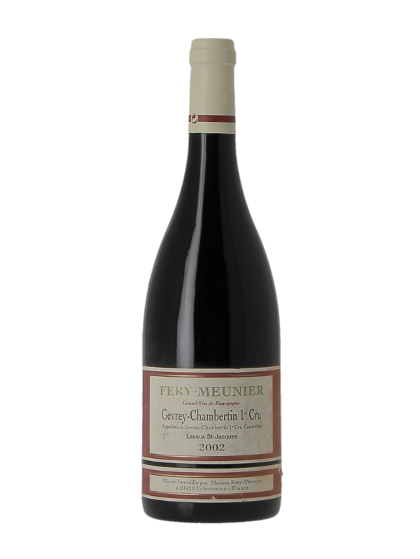 GEVREY-CHAMBERTIN 1ER CRU LAVAUX SAINT JACQUES - FERY-MEUNIER - Millésime 2002