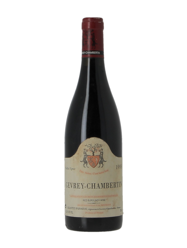 GEVREY-CHAMBERTIN - DOMAINE GEANTET PANSIOT - Vintage 1998