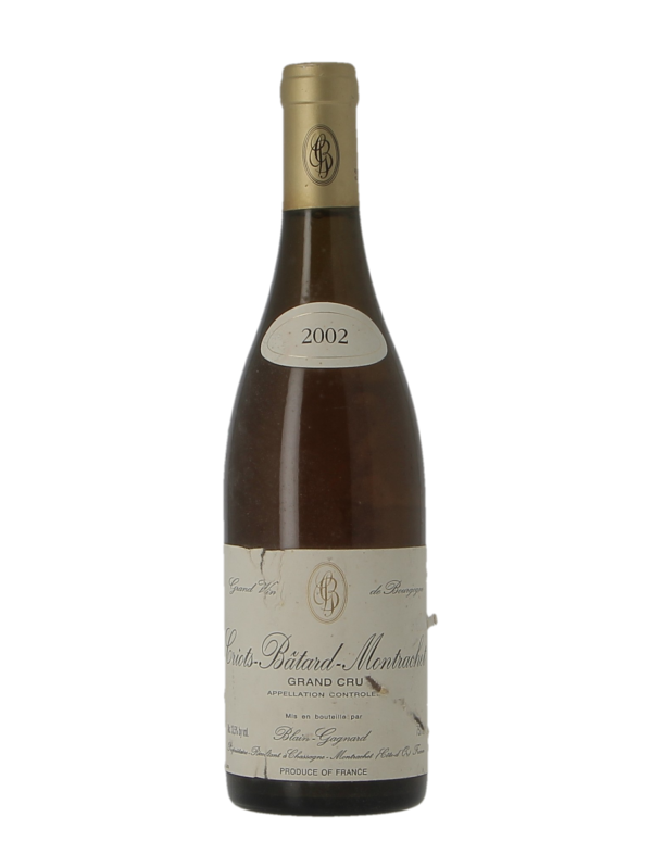 CRIOTS BATARD MONTRACHET GRAND CRU - DOMAINE BLAIN GAGNARD - Vintage 2002
