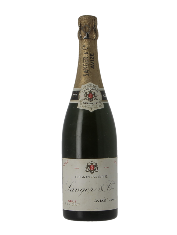 CHAMPAGNE BRUT - SANGER & CIE - Vintage 1969