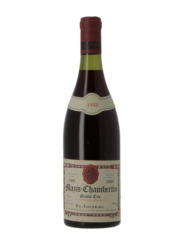 MAZIS-CHAMBERTIN GRAND CRU - ED.LOISEAU - Vintage 1988