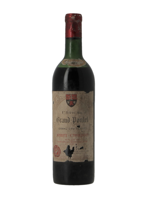 CHATEAU GRAND PONTET - - Vintage 1957