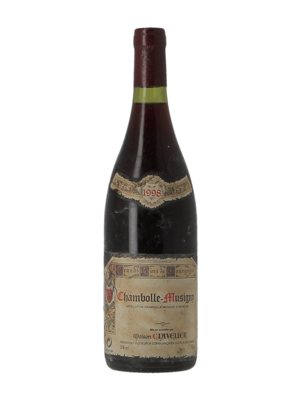 CHAMBOLLE-MUSIGNY - MAISON CLAVELIER - Millésime 1998