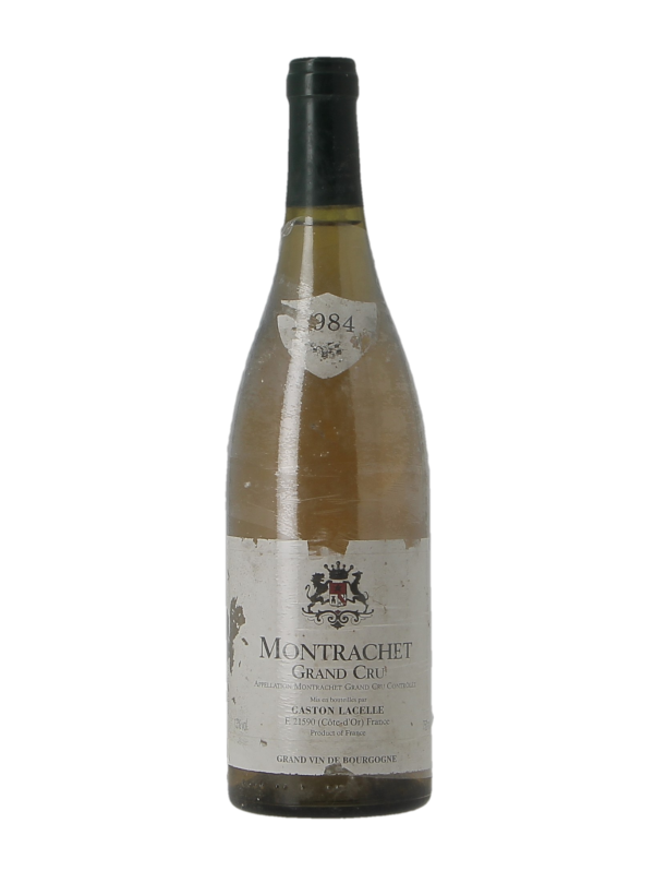 MONTRACHET GRAND CRU - GASTON LACELLE - Vintage 1984