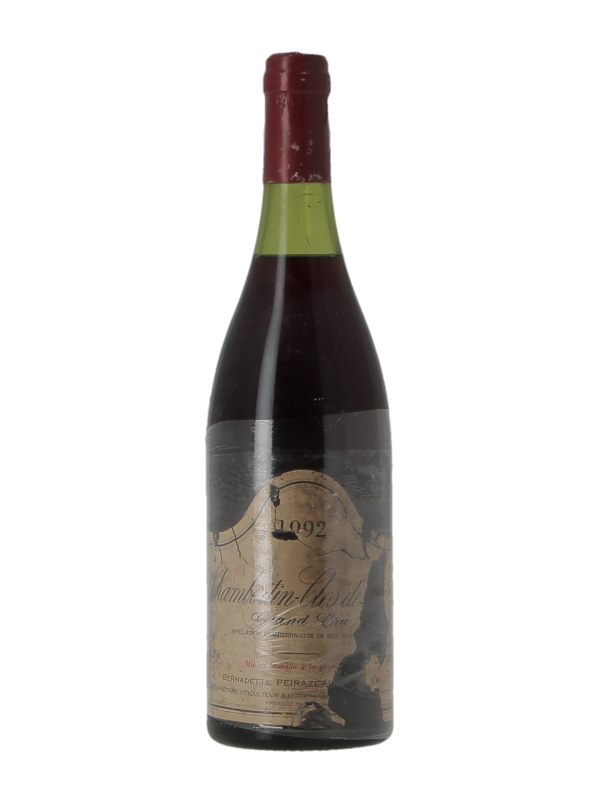 CHAMBERTIN CLOS DE BEZE GRAND CRU - PEIRAZEAU-GROFFIER - Millésime 1992