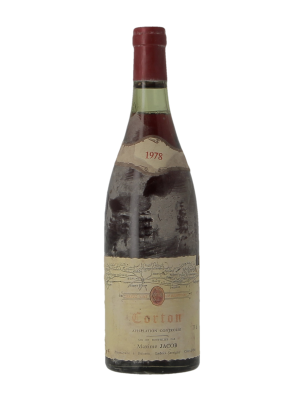 CORTON GRAND CRU - MAXIME JACOB - Vintage 1978