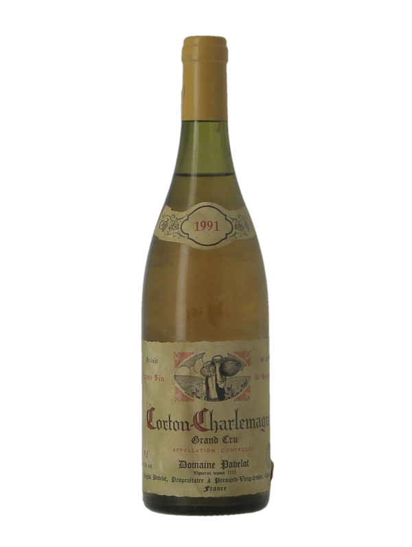 CORTON CHARLEMAGNE GRAND CRU - DOMAINE PAVELOT - Millésime 1991