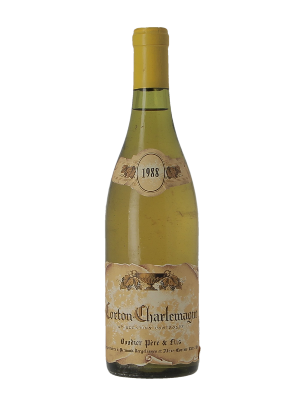 CORTON CHARLEMAGNE GRAND CRU - BOUDIER PERE ET FILS - Vintage 1988