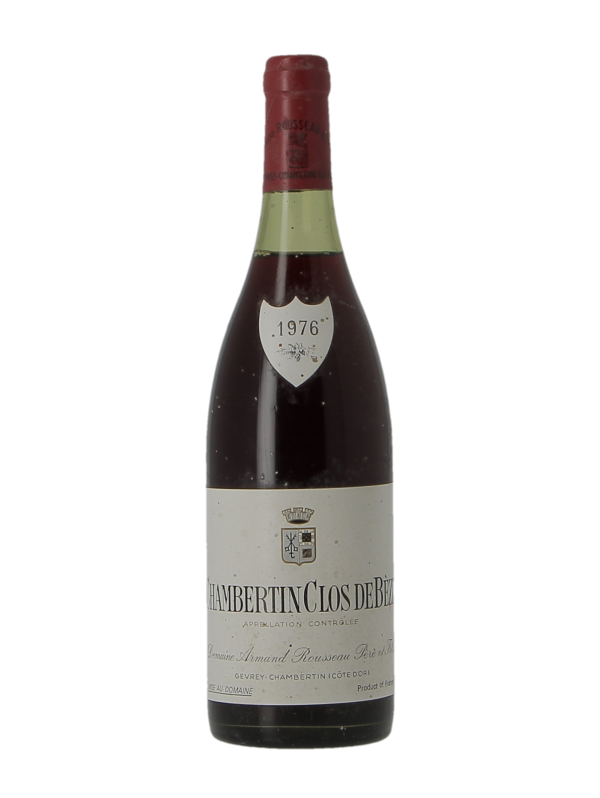 CHAMBERTIN CLOS DE BEZE GRAND CRU - DOMAINE ARMAND ROUSSEAU - Millésime 1976