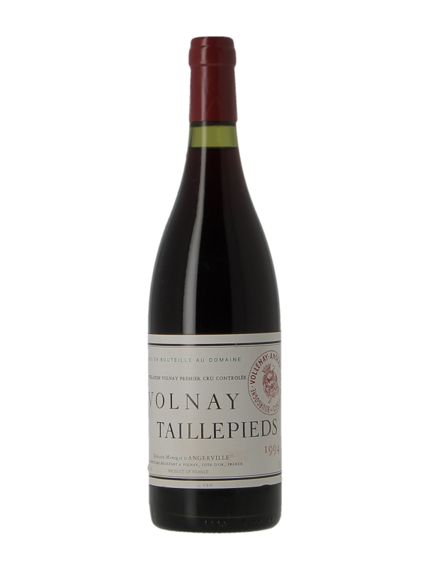 VOLNAY 1ER CRU LES TAILLEPIEDS - DOMAINE DU MARQUIS D'ANGERVILLE - Vintage 1994