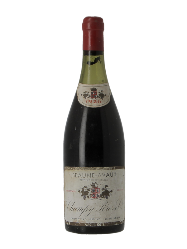 BEAUNE 1ER CRU AVAUX - CHAMPY PERE & CIE - Millésime 1926