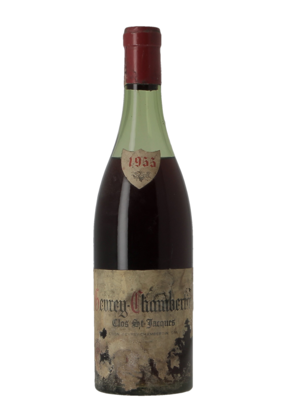 GEVREY-CHAMBERTIN 1ER CRU CLOS SAINT JACQUES - FOURRIER - Millésime 1955