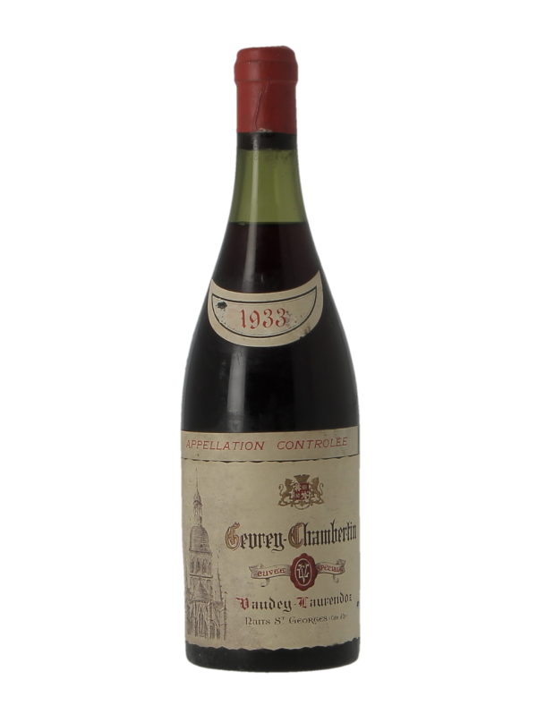GEVREY-CHAMBERTIN - VAUDEY LAURENDOZ - Vintage 1933