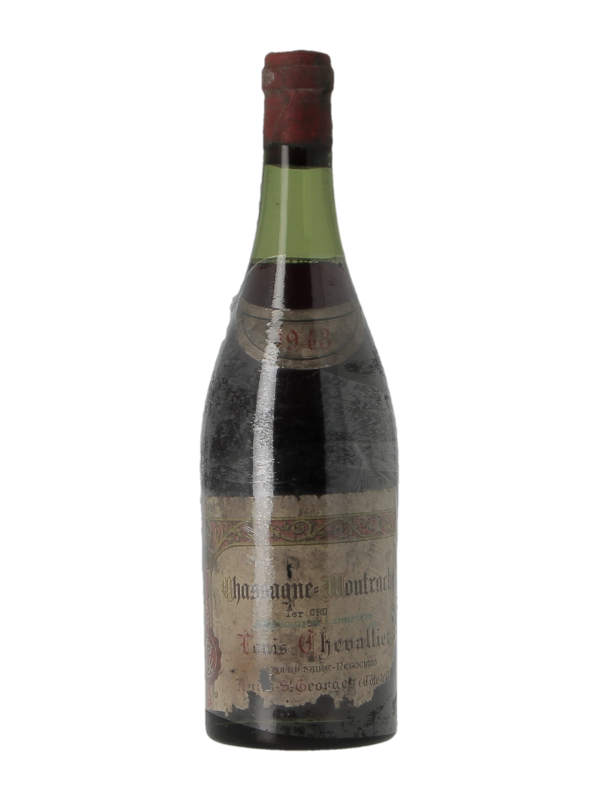 CHASSAGNE-MONTRACHET 1ER CRU - DOMAINE LOUIS CHEVALIER - Vintage 1943