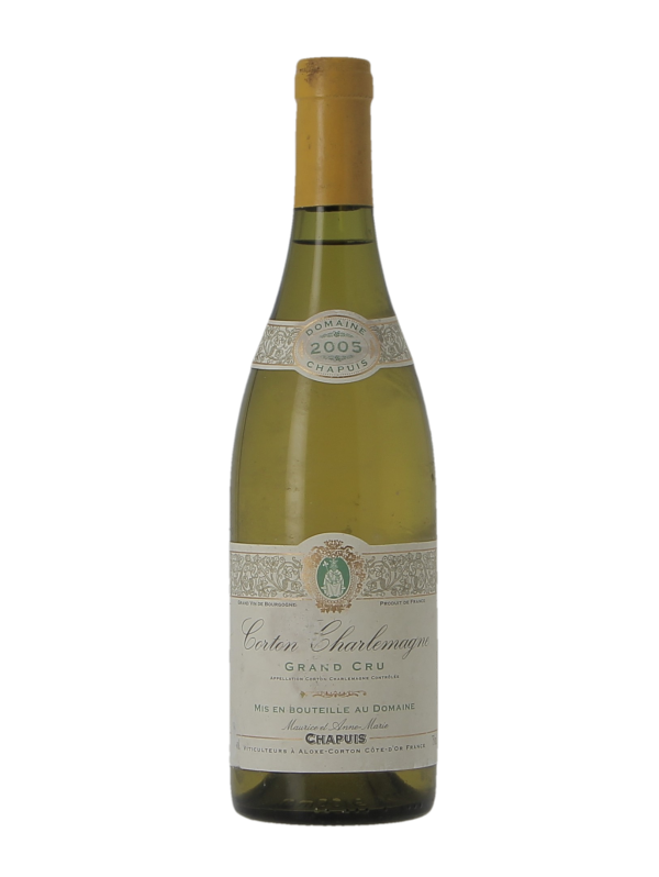 CORTON CHARLEMAGNE GRAND CRU - MAURICE CHAPUIS - Vintage 2005
