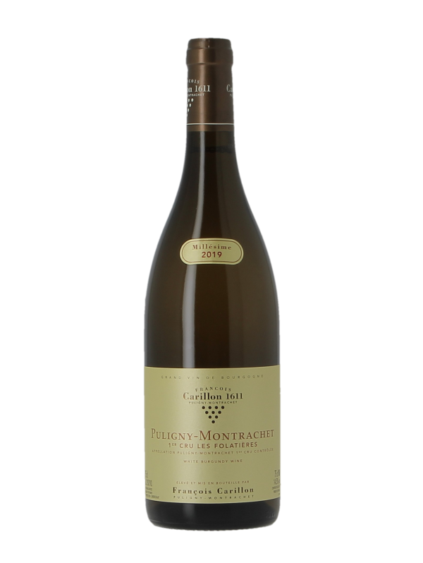 PULIGNY-MONTRACHET 1ER CRU LES FOLATIERES - FRANCOIS CARILLON - Vintage 2019
