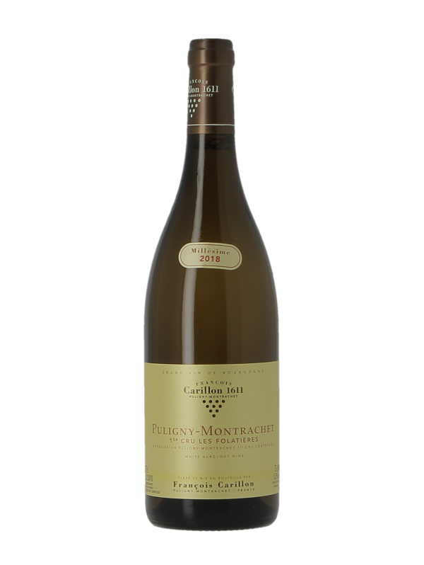 PULIGNY-MONTRACHET 1ER CRU LES FOLATIERES - FRANCOIS CARILLON - Vintage 2018