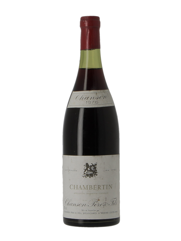 CHAMBERTIN GRAND CRU - CHANSON PERE & FILS - Millésime 1976