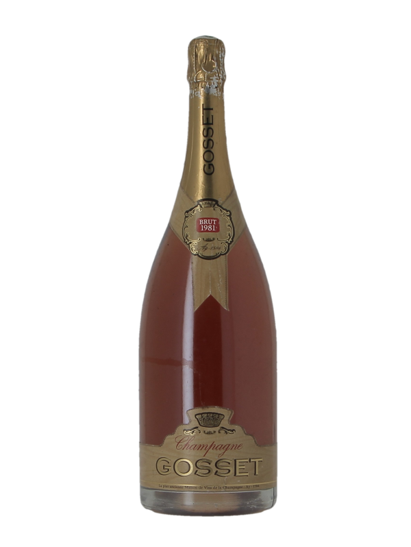 CHAMPAGNE BRUT ROSE - GOSSET - Vintage 1981
