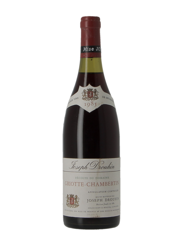 GRIOTTE-CHAMBERTIN GRAND CRU - JOSEPH DROUHIN - Millésime 1985