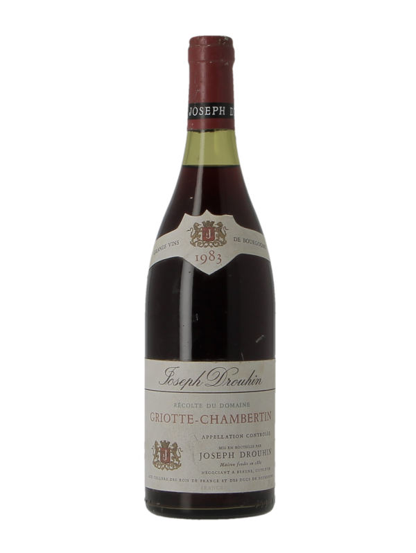 GRIOTTE-CHAMBERTIN GRAND CRU - JOSEPH DROUHIN - Millésime 1983