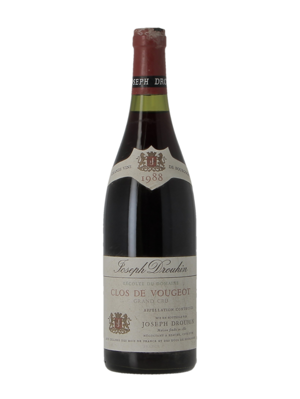 CLOS DE VOUGEOT GRAND CRU - JOSEPH DROUHIN - Millésime 1988
