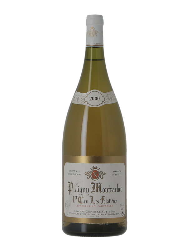 PULIGNY-MONTRACHET 1ER CRU LES FOLATIERES - DOMAINE GERARD CHAVY & FILS - Millésime 2000
