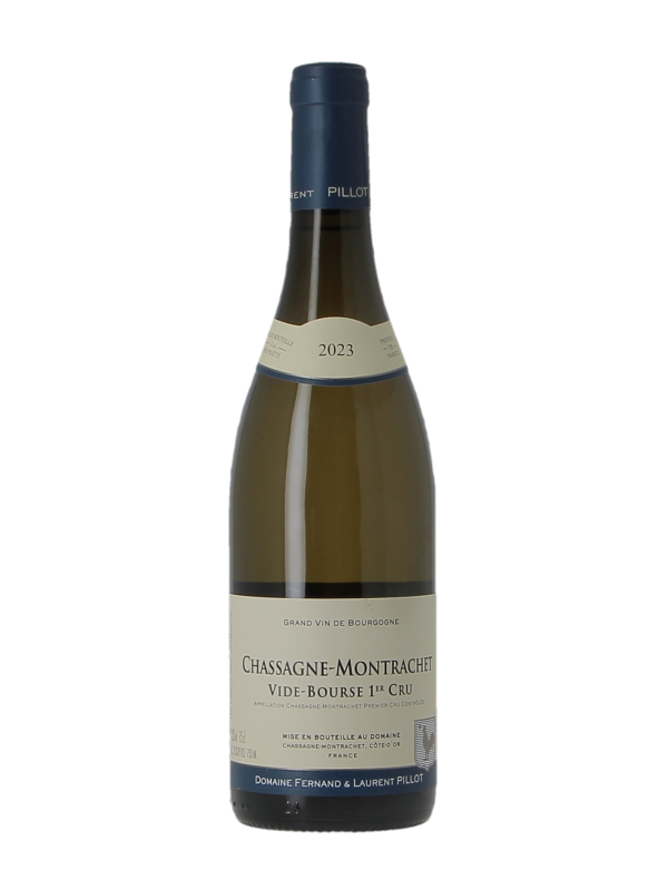 CHASSAGNE-MONTRACHET 1ER CRU LES VIDES BOURSES - DOMAINE FERNAND & LAURENT PILLOT - Millésime 2023