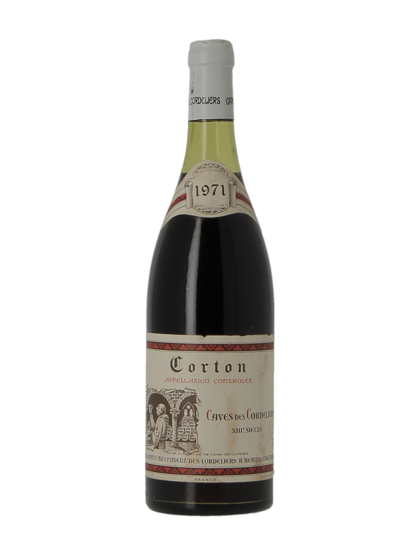 CORTON GRAND CRU - CAVE DES CORDELIERS - Millésime 1971
