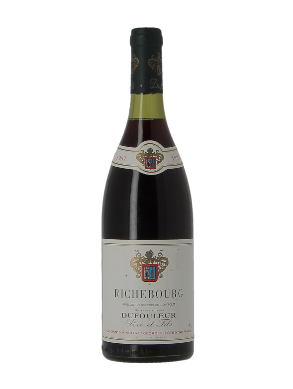 RICHEBOURG GRAND CRU - DUFOULEUR PERE ET FILS - Millésime 1987