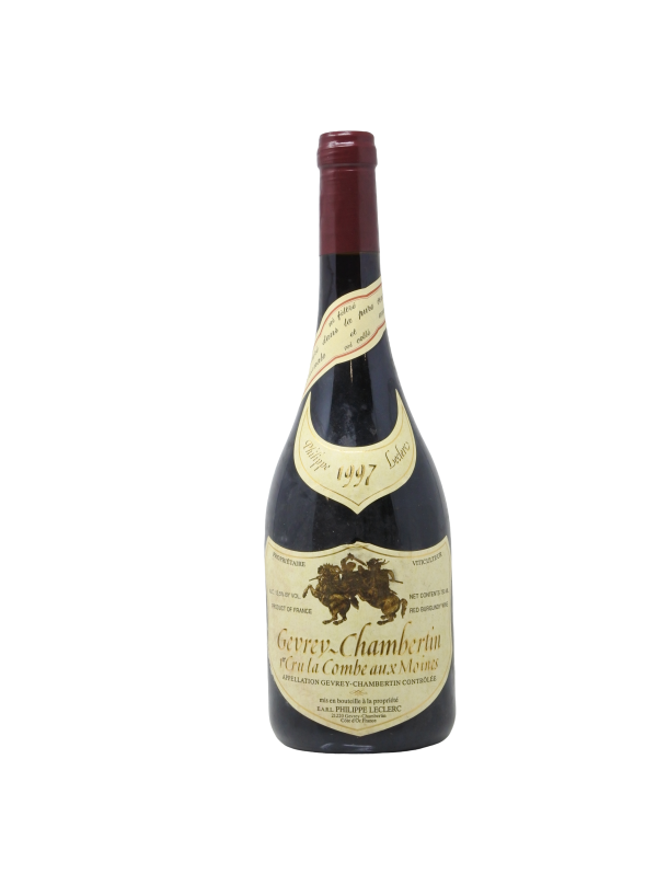 GEVREY-CHAMBERTIN 1ER CRU LA COMBE AUX MOINES - PHILIPPE LECLERC - Millésime 1997
