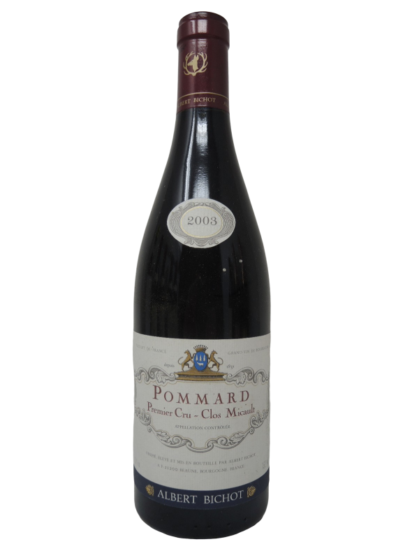 POMMARD 1ER CRU CLOS MICAULT - ALBERT BICHOT - Millésime 2003